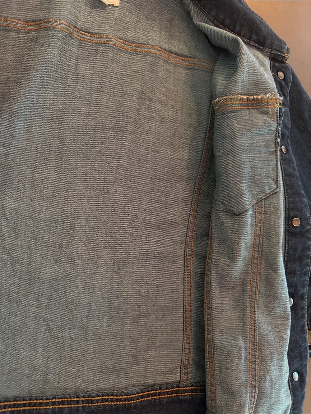Caslon Denim Jacket in Dark Blue - Picture 5 of 7